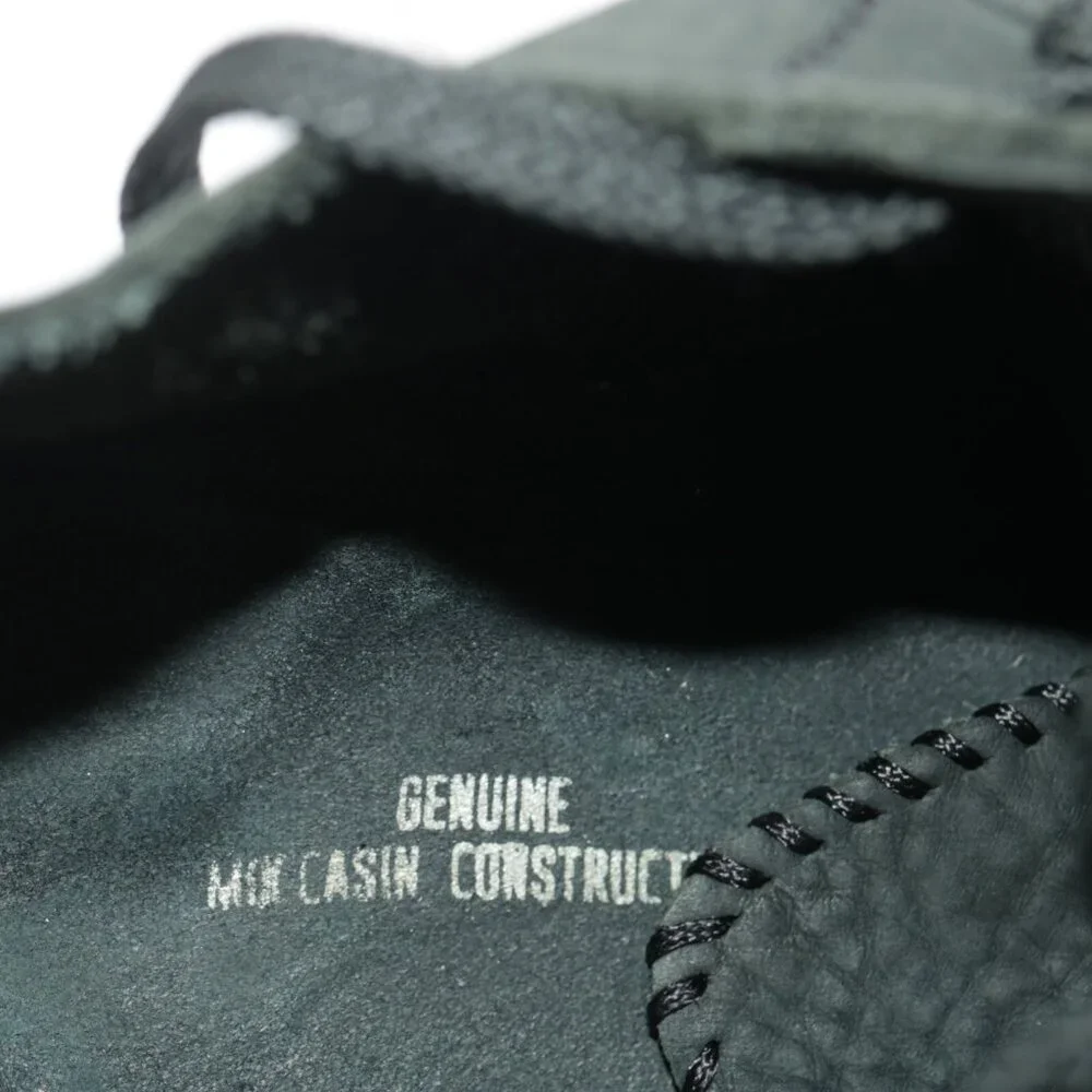Clarks Originals Womens Trigenix Flex Sneaker Size 7.5 Black Nubuck Lace Up Shoe